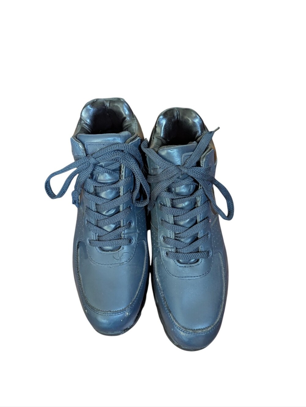 Mountain Gear Leather D-Day 2 Blue Hiking Rugged Outdoor Cushioned Boots Sz 12 - Picture 4 of 11